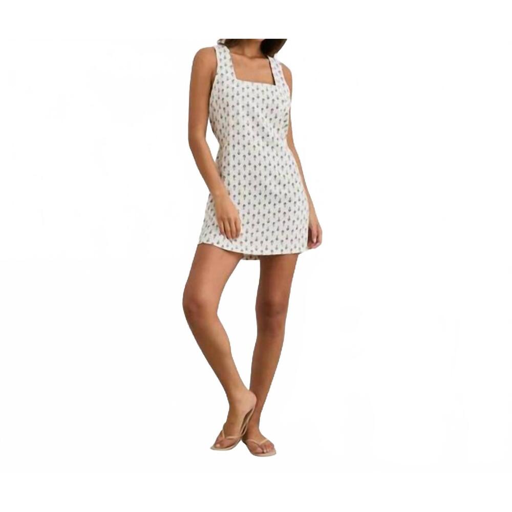 NEW RHYTHM. seacliff mini dress in natural